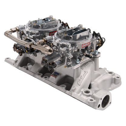 Edelbrock RPM Dual-Quad manifold and carb Kit for Small-Block Ford 289-302