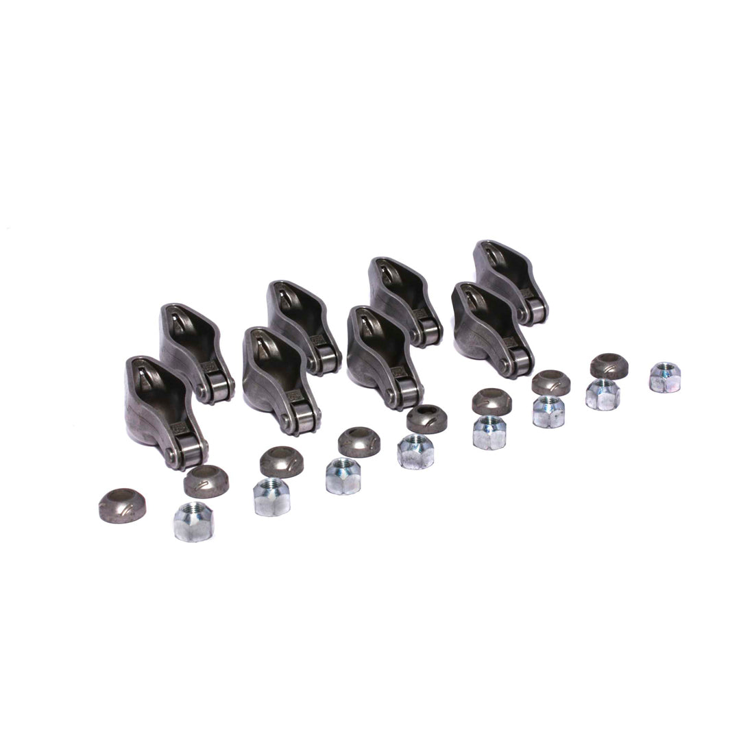 Magnum Roller Self-Aligning Rocker Arms for Chevy; 3/8" Stud, 1.6 Ratio
