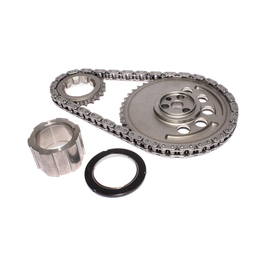 9-Keyway Single Chain Timing Set for 3-Bolt, 58X, 4 Pole Reluctor GM LS