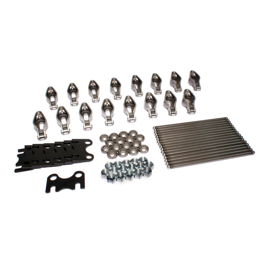 Rocker Arm Kits for Chevy (V8 262-400) 1.6 Magnum Rockers, Pushrods, Guide Plates