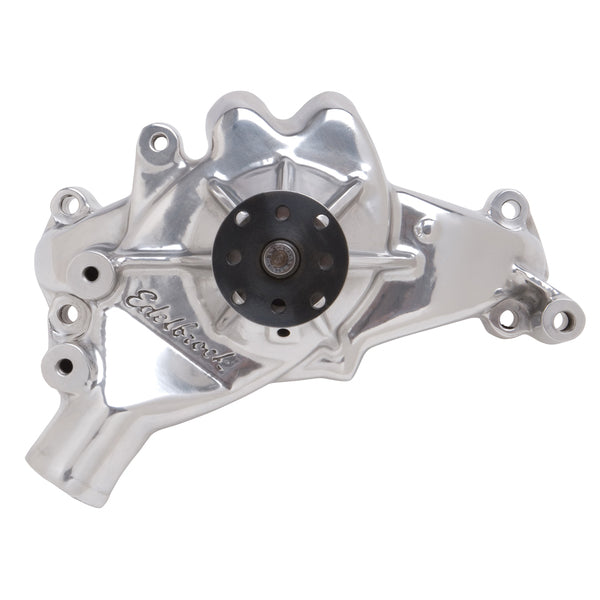 Edelbrock Water Pump Big-Block Chevy Standard/Long in Polished Finish