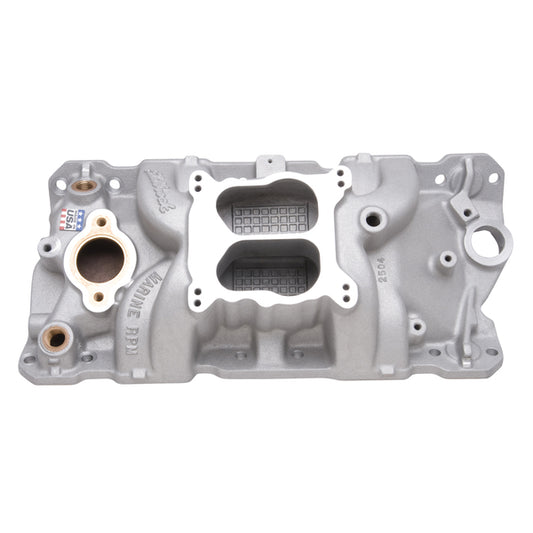 Edelbrock Performer RPM 4V/Q-JET Marine Intake Manifold for 55-86 Small-Block Chevy