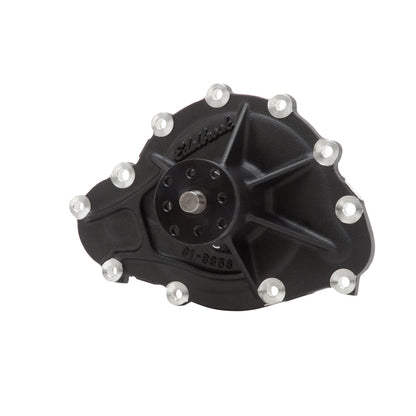 Edelbrock Water Pump for Pontiac, Standard Rotation in Black Finish