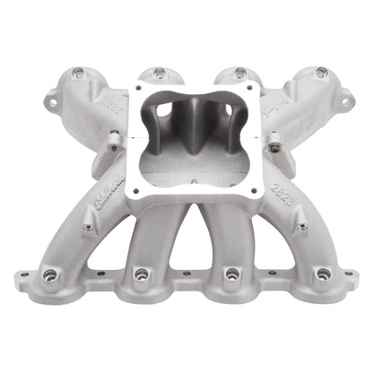 Edelbrock Super Victor Small-Block Chevy LSR Dominator Carburetor intake manifold