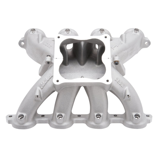 Edelbrock Super Victor Small-Block Chevy LSR Dominator Carburetor intake manifold