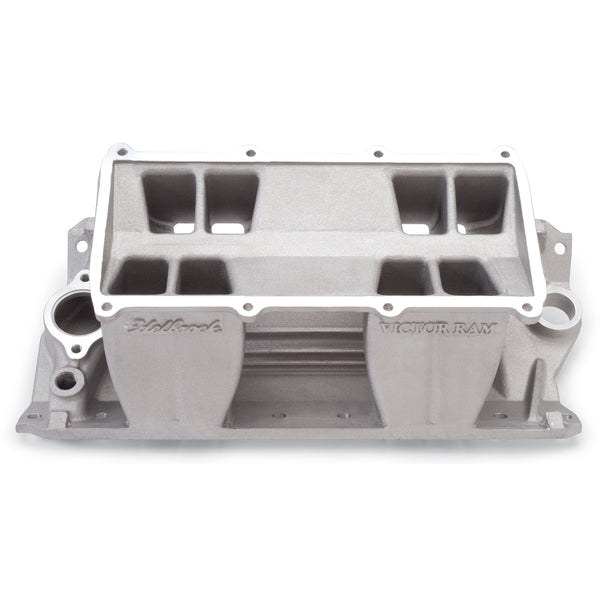 Edelbrock Victor Ram 23-Degree Intake Manifold Base for Small-Block Chevy