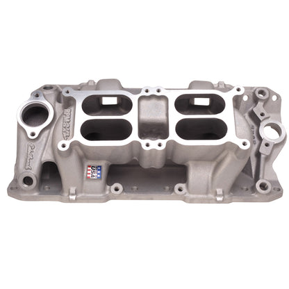 Edelbrock Performer RPM AIR-Gap Small Block Chevy Dual-Quad Intake Manifold