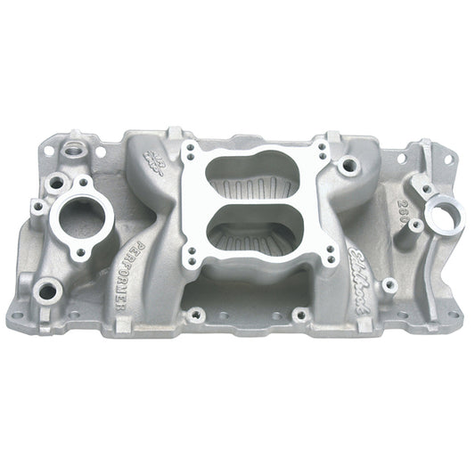 Edelbrock Performer Air-Gap Intake Manifold for 1955-86 Small-Block Chevy