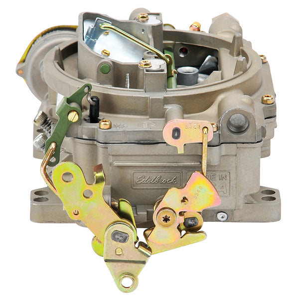 Edelbrock Marine Carb 600 CFM With Electric Choke, Zinc-Dichromate Finish (Non-EGR)