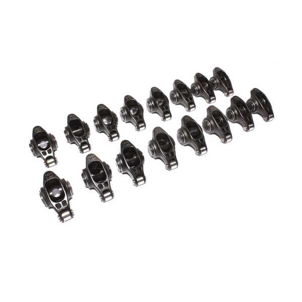 Chevrolet V8 265-400 Small Block, 7/16" Stud/1.55" Ratio, XD Rocker Arms - Set of 16
