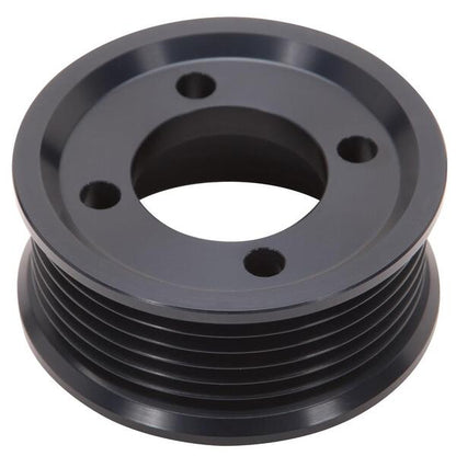 Edelbrock Competition Supercharger Pulley 3.50 in. 8-Rib, Black Anodized