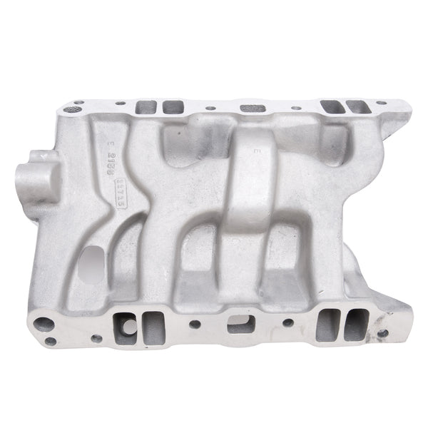 Edelbrock Performer Intake Manifold for 1965-79 Pontiac 326-455 Non-EGR, Polished Finish