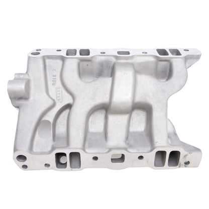 Edelbrock Performer Intake Manifold for 1965-79 Pontiac 326-455 Non-EGR, Polished Finish