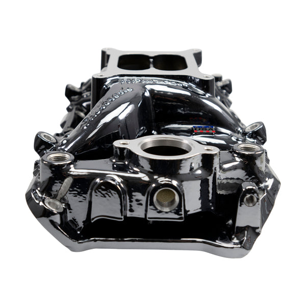 Edelbrock RPM Air-Gap Intake Manifold for Big Block Chevy Oval Port w/Chrome Plasma finish
