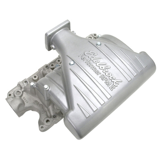Edelbrock Performer RPM II Intake Manifold #7123 For 5.0L Small-Block Ford, Satin Finish
